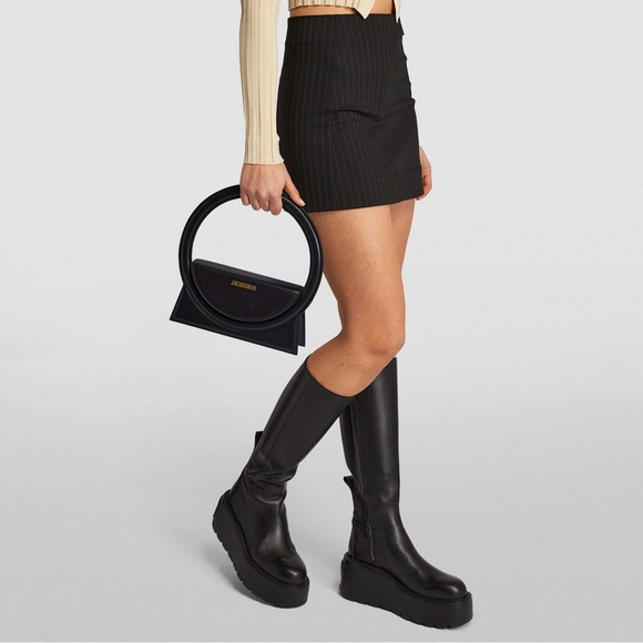 ☀️NEW☀️Jacquemus Le Sac Rond Bag Black - Picture 15 of 16